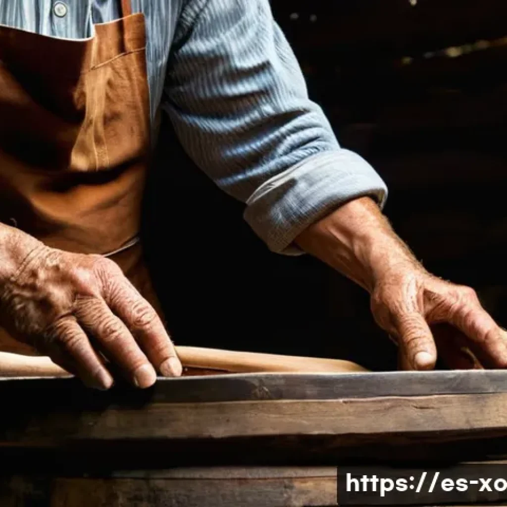 전통주 브랜드의 독창성 분석 - **Artisanal Craft and Enduring Legacy:** A close-up, warm-toned photograph capturing the weathered, ...